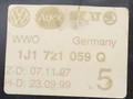 педаль сцепления Volkswagen Golf 4 поколение 1999, 1.9 л., дизель, 5МКПП, хетчбэк 3 дв., 1J1721059Q - фото №3