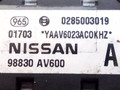 датчик удара Nissan Micra 2 поколение (K11) 2003, 98830AV600, 0285003019 - фото №2
