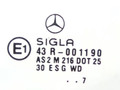 стекло кузовное боковое левое Mercedes-Benz E-Класс W210/S210 1997, универсал, 43R-001190 - фото №2