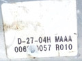 стеклоподъемник электрический задний правый Mazda Premacy 1 2000, 862100-3922, ASMO, C1007258X - фото №3