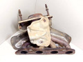 коллектор выпускной Nissan Note E11 2007, 1.6 л., i, бензин, 14002EE00A - фото №2
