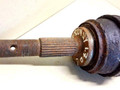 полуось передняя левая (приводной вал, ШРУС) Nissan Sunny N14 1991, 2.0 л., CD20, дизель, МКПП, белый, седан, передний привод, 3910179R00 - фото №2