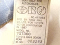 ремень безопасности Toyota RAV4 1 поколение (XA10) 1997, 7G7360 - фото №4