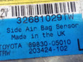 датчик удара Toyota Avensis 1 поколение (T220) 2000, 89830-05010, 32681029TW - фото №2
