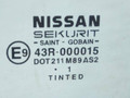 стекло двери задней левой Nissan Almera Tino V10 2002, 43R-000015 - фото №2