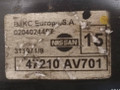вакуумный усилитель тормозов Nissan Primera P12 2003, 1.8 л., i, бензин, 47210AV701, 0204024497 - фото №4