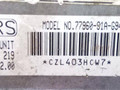 блок AirBag Honda Accord 6 поколение 2001, 5WK4219, 77960-91A-G94-M1 - фото №3