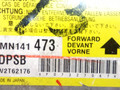 блок AirBag Mitsubishi Lancer 9 поколение 2005, 2.0 л., i, бензин, MN141473, W2T62176 - фото №3