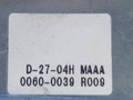 стеклоподъемник электрический задний левый Mazda Premacy 1 поколение [рестайлинг] 2003, 1.8 л., i, FP, бензин, МКПП, синий, минивэн, передний привод, 0060-0039 - фото №3