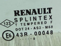 форточка передняя левая Renault Scenic 1 поколение [рестайлинг] JA04 2001, 1.6 л., i, K4M 700, бензин, 5МКПП, синий, минивэн, передний привод, 43R-00048, 7700828356, 8200143303 - фото №2