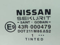 стекло двери передней правой Nissan Almera Tino V10 2002, 43R-000479, 80300BU001 - фото №2