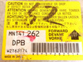 блок AirBag Mitsubishi Lancer 9 поколение 2004, 1.6 л., i, бензин, MN141262, W2T62174 - фото №3