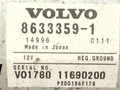 дисплей Volvo V70 2 поколение 2002, 2.4 л., D 5244 T, дизель, МКПП, серебристый, универсал, передний привод, 8633359-1, V01780, 11690200 - фото №5