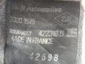 ремень безопасности Renault Scenic 1 поколение JA0J 1998, 1.9 л., F8Q 788, дизель, 5МКПП, минивэн, передний привод, 30001575, 422318B - фото №3