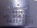 катушка зажигания Mitsubishi Colt 5 поколение (CJO) 2001, 1.3 л., i, бензин, MN195616, 6421-1328, FK0330, DIAMOND - фото №2