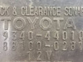 блок управления парктрониками Toyota Picnic 1 поколение XM10 2000, 2.0 л., i, бензин, 89340-44010, 188100-0281 - фото №3