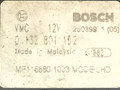 моторчик заслонки печки Rover 75 1 поколение 2002, BOSCH, 0132801152, MF11680-1623 - фото №3