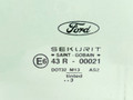 стекло двери задней правой Ford Mondeo 3 поколение 2003, 2.0 л., TDCi, дизель, 5МКПП, серебристый, хетчбэк 5 дв., передний привод, 1303630 - фото №2