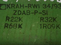 сопротивление печки Honda Accord 5 поколение 1995, RWI3493A, R68K1R09K, R22KR32K - фото №4