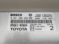 блок управления двигателем Toyota Corolla 8 поколение (E110) [рестайлинг] 2001, 1.4 л., бензин, BOSCH, 4ZZ-FE, 0261206229, 89661-02664 - фото №3