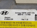 блок AirBag Hyundai Matrix 1 поколение FC 2005, 1.5 л., CRDi, дизель, 5МКПП, серебристый, минивэн, передний привод, DELPHI, 95910-17750, 21004123 - фото №3