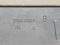 молдинг двери передней левой Renault Scenic 1 поколение [рестайлинг] JA04 2000, 1.6 л., i, K4M 700, бензин, 5МКПП, зелёный, минивэн, передний привод, 7700433053 - фото №3