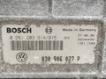 блок управления двигателем Volkswagen Polo 3 поколение 1996, 1.4 л., бензин, BOSCH, 0261203914915, 030906027P - фото №3