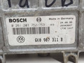 блок управления двигателем Volkswagen Vento 1 поколение 1995, 1.6 л., бензин, BOSCH, 6K0907311B, 0261203752753 - фото №3