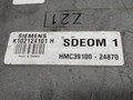 блок управления двигателем Hyundai Pony X2 1993, 1.5 л., бензин, SIEMENS, SDEOM1, HMC39100-24870, K102124101H - фото №3