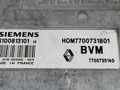 блок управления двигателем Renault 19 1, 1.4 л., SIEMENS, BVM, HOM7700731801, 7700735140, S100813101H - фото №3