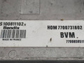 блок управления двигателем Renault 19 1 поколение 1990, 1.7 л., бензин, HOM7700731802, 7700859511, S100811102D - фото №3