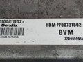 блок управления двигателем Renault 21 1 поколение 1988, 1.7 л., бензин, HOM7700731802, 7700859511, S100811102D - фото №3