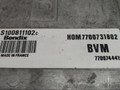 блок управления двигателем Renault 21 1 поколение [рестайлинг] 1993, 1.7 л., бензин, HOM7700731802, 7700744410, S100811102C - фото №3