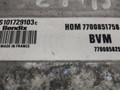блок управления двигателем Renault Clio 2 поколение [2-й рестайлинг] 2005, 1.2 л., бензин, 7700858258, HOM7700851758, S101729103C - фото №3