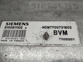 блок управления двигателем Renault 21 1 поколение [рестайлинг] 1994, 1.7 л., SIEMENS, BVM, HOM7700731802, 7700859511, S100811102E - фото №3