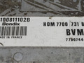 блок управления двигателем Renault 19 2 поколение 1996, 1.7 л., BENDIX, HOM7700731802, 7700744410, S100811102B - фото №3