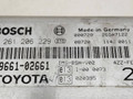 блок управления двигателем Toyota Corolla 9 поколение E120 [рестайлинг] 2005, 1.4 л., бензин, BOSCH, 89661-02661, 0261206229 - фото №3