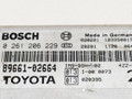 блок управления двигателем Toyota Corolla 8 поколение (E110) [рестайлинг] 2000, 1.4 л., бензин, BOSCH, 89661-02661, 0261206229 - фото №3