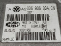 блок управления двигателем Volkswagen Bora 1 поколение 2000, 036906034CN, 61600.612.03, 1K93Y1R5B - фото №3