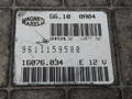 блок управления двигателем Peugeot 205 1 поколение 1996, 9611159580, 16076.034, G6.100A04 - фото №3