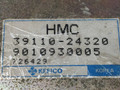 блок управления двигателем Hyundai Pony X2 1994, 1.5 л., бензин, 39110-24320, 9010930005, 726429 - фото №3