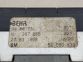блок управления печки / климат-контроля Opel Astra F [рестайлинг] 1996, BEHR, 9400173, 367865, 90559839 - фото №4