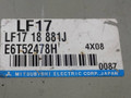 блок управления двигателем Mazda 6 GG 2003, 2.0 л., бензин, LF1718881J, E6T52478H, LF17 - фото №3