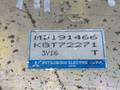 блок управления двигателем Mitsubishi Space Wagon 2 поколение (Typ N30/N40) 1996, 2.0 л., дизель, MD191466, K8T72271 - фото №4