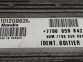 блок управления двигателем Renault Scenic 1 поколение 1997, S101200021, 7700850842, 7700850085 - фото №3