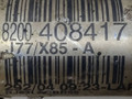 полуось передняя левая (приводной вал, ШРУС) Renault Modus 1 поколение JP0J 2004, 1.4 л., i, K4J 770, бензин, 5МКПП, красный, хетчбэк 5 дв., передний привод, 8200408417 - фото №2
