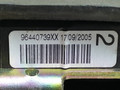 ремень безопасности Peugeot 407 1 поколение 2006, 1.6 л., HDi, 9HY (DV6TED4), дизель, МКПП, серый, передний привод, 96440739XX - фото №4