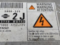 блок управления двигателем Nissan Almera N16 2001, 2.2 л., дизель, DENSO, 23710-BU762, 275800-3252 - фото №3
