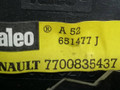 корпус отопителя (печки) Renault Megane 1 поколение DA0F 1997, 1.6 л., i, K7M 702, бензин, 5МКПП, синий, купе, передний привод, VALEO, 7700835437 - фото №6