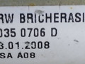 подушка безопасности боковая (шторка) Peugeot 1007 1 поколение 2007, 1.6 л., HDi, 9HZ (DV6TED4), дизель, 5МКПП, серебристый, хетчбэк 3 дв., передний привод, 30350706D - фото №3